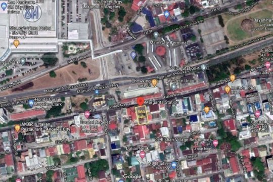 Angeles City Map Street View Commercial In Fields Walking Street Angeles City Pampanga Beside Clark Near  Station. 📌 Commercial For Sale In Pampanga | Dot Property