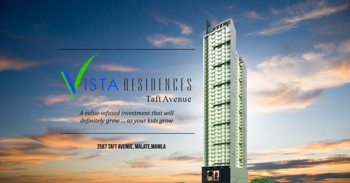 vista residences taft price list