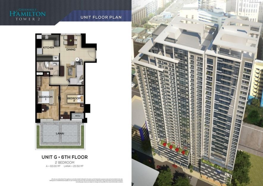 Greenbelt Hamilton Tower 2, Metro Manila 0 Condos for sale and rent