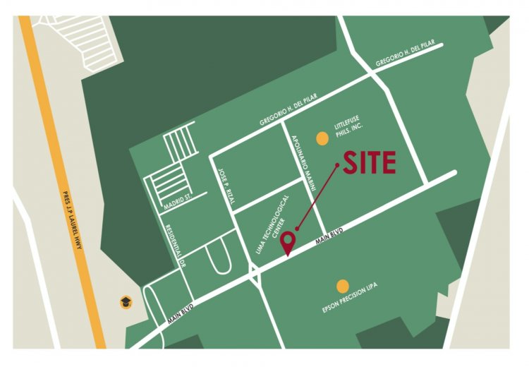 Lima Technology Center Map Lima Technology Center - Warehouse For Rent. 📌 Commercial For Rent In  Batangas | Dot Property