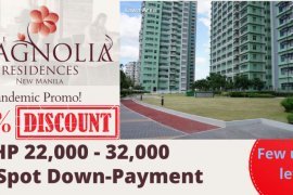 1 Bedroom Apartment for Sale or Rent in The Magnolia residences – Tower D, Quezon City, Metro Manila near LRT-2 Gilmore