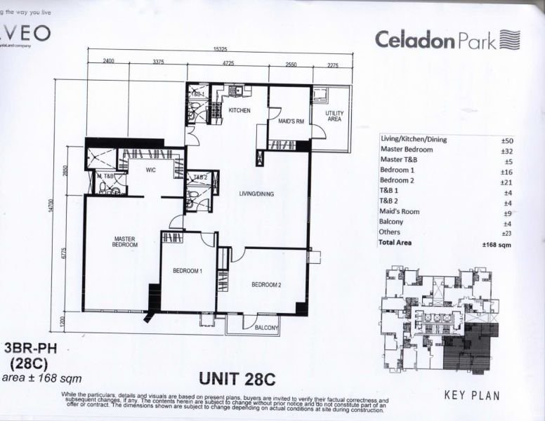 3 BEDROOM CONDO UNIT CELADON PARK TOWER 1 WITH PARKING SPACE