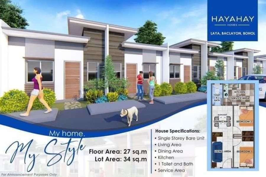 Affordable Housing in Bohol | Hayahay Homes