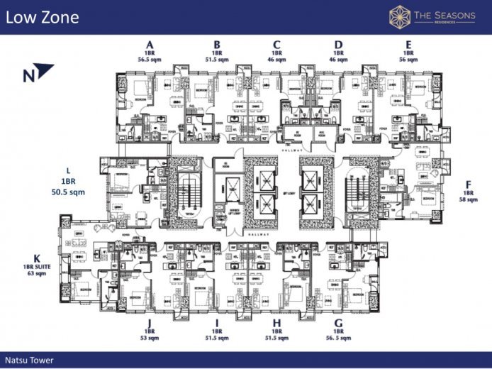 Condo For sale in BGC 2BR with parking 📌 Condo for sale in Metro
