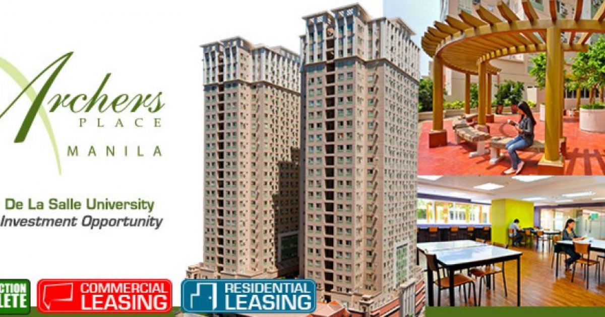 One Archers Place, Metro Manila 20 Condos for sale and rent Dot