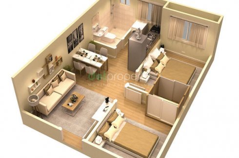 2 Bedroom Condo For Sale In Capri Oasis Pasig Metro Manila