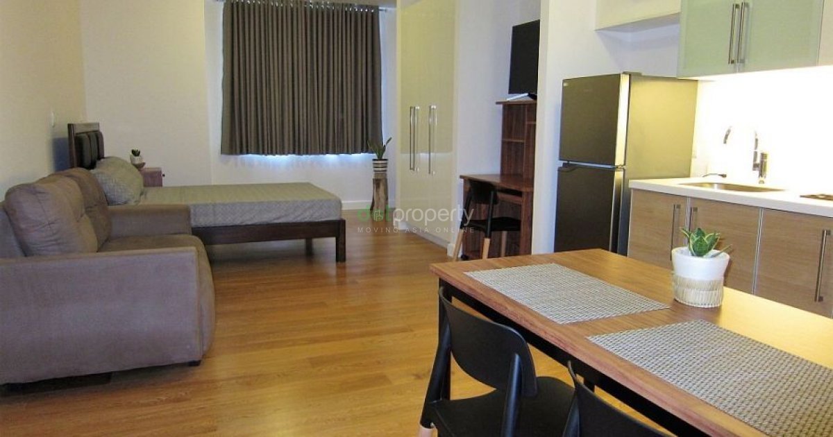 Park Terraces Tower 2 Fully Furnished Studio For Rent At Ayala