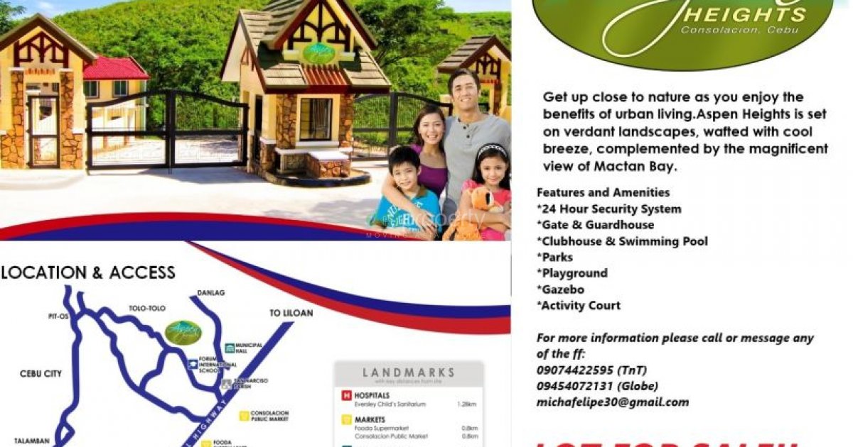 Danlag Consolacion Cebu Map Land In Consolacion, Cebu ₱ 922,200 | Dot Property