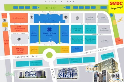 Moa Complex Shore 2 Residences Condo For Sale In Metro Manila
